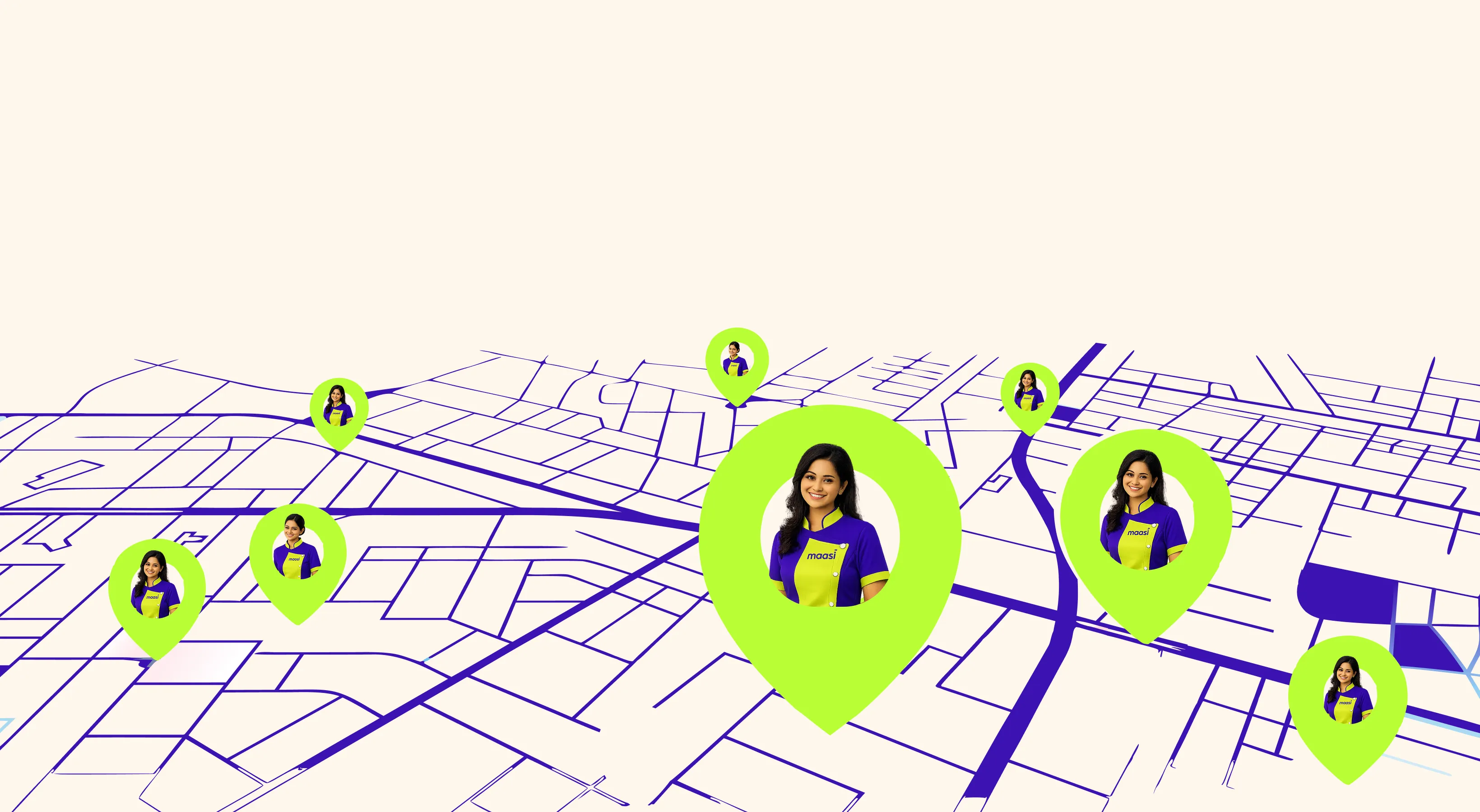 Map of caregivers available near you